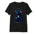 Great Dane Gamer Gaming Dog Lover Tri T-Shirt - Unique Graphic Men Women - T-Shirt, Sweatshirt, Hoodie