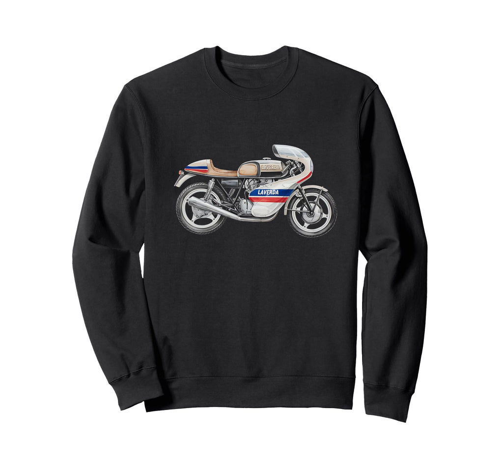 Laverda Motorcycles Italian Racing Sweatshirt - Graphic Print Men Women - T-Shirt, Sweatshirt, Hoodie