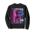 Saitama City 80S Synthwave E Sweatshirt - Aesthetic Graphic for Adults - T-Shirt, Sweatshirt, Hoodie