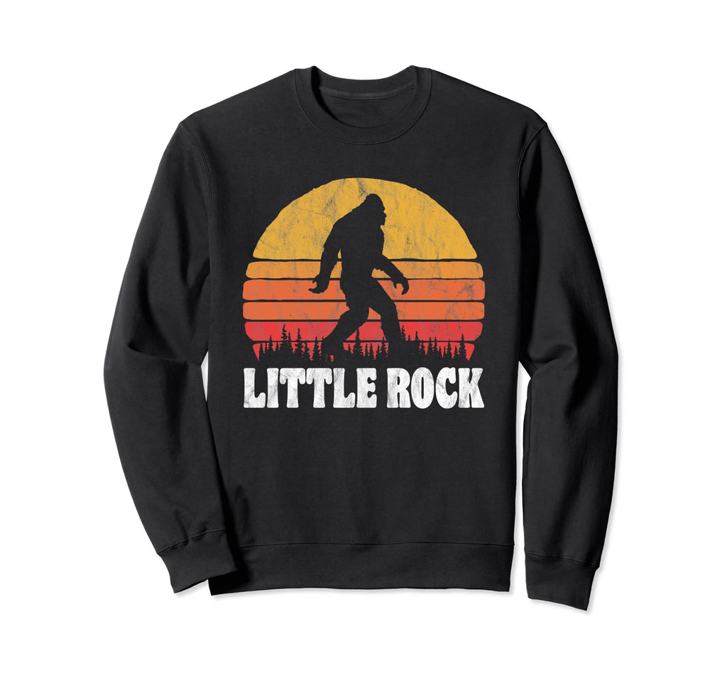 Little Rock Eighties Bigoot Sunset Sweatshirt - Graphic Print Unisex - T-Shirt, Sweatshirt, Hoodie