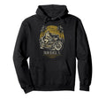 Palm Beach Florida Motorcycle Hotrod Hoodie - Graphic Print for Adults - T-Shirt, Sweatshirt, Hoodie