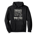 Therapy Is Expensive Wind Is Free Hoodie - Graphic Print for Adults - T-Shirt, Sweatshirt, Hoodie