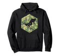 70S Skiing Geometric Shape Ski Hoodie - Custom Art Print Unisex - T-Shirt, Sweatshirt, Hoodie