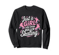 Just Who Loves Roller Skating 70S Sweatshirt - Minimalist Print Men Women - T-Shirt, Sweatshirt, Hoodie