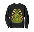 Green Tara Tibetan Buddhism Lotus Sweatshirt - Unique Graphic Men Women - T-Shirt, Sweatshirt, Hoodie