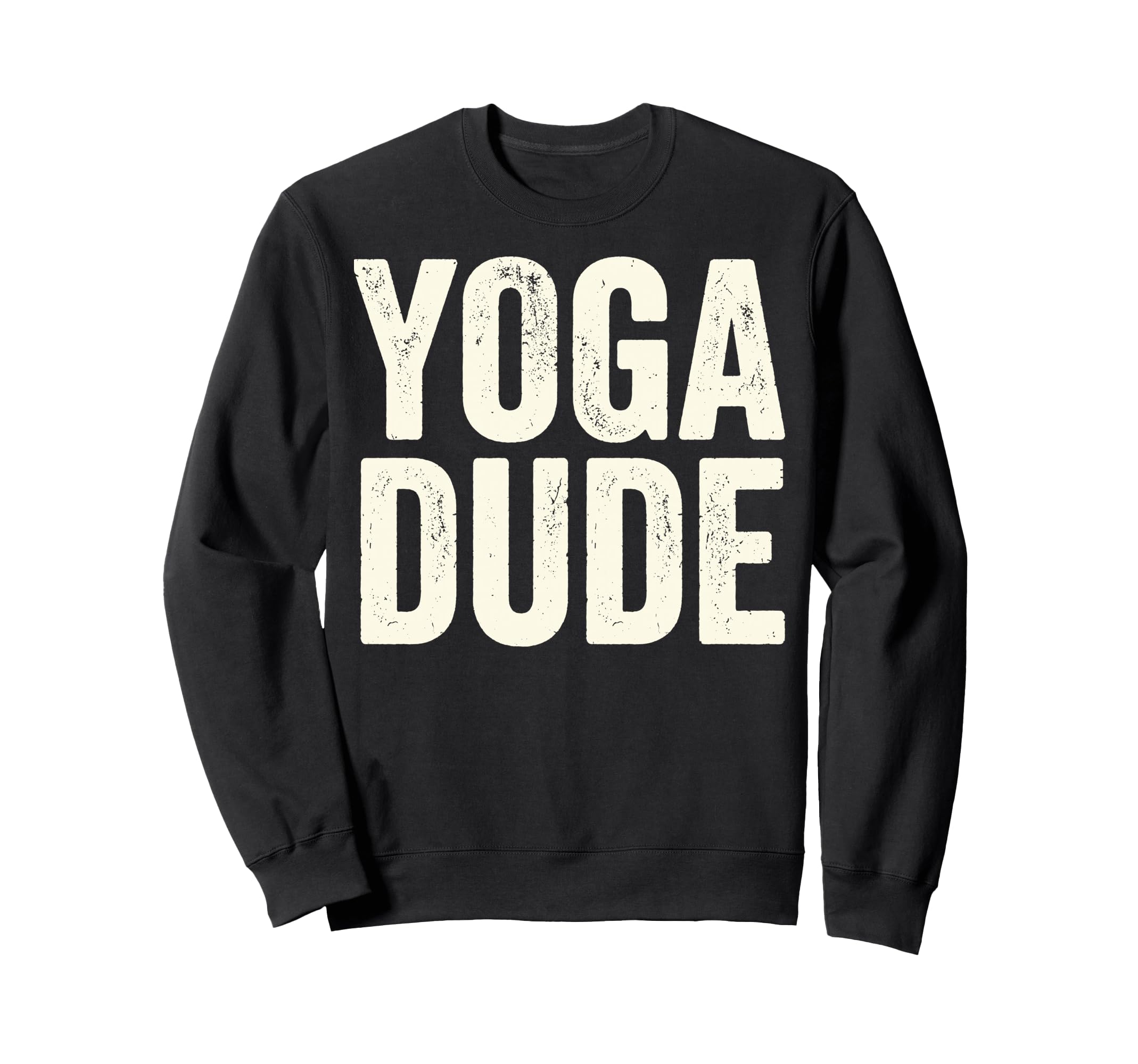 Funny Yoga Dude Meditation Namaste Sweatshirt - Minimalist Print Men Women - T-Shirt, Sweatshirt, Hoodie