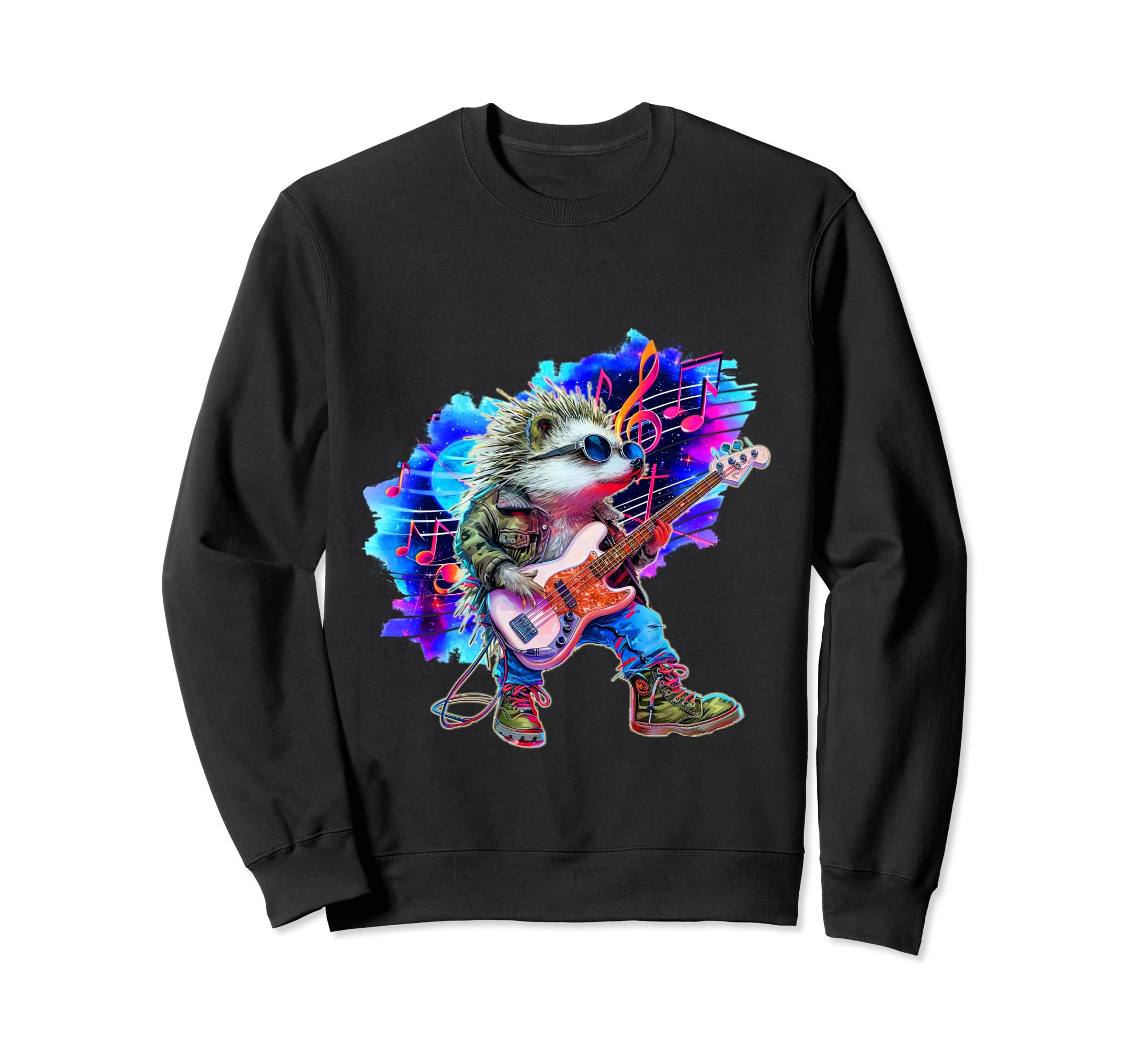 80S 90S Streetwear Rocker Sweatshirt - Streetwear Style for Adults - T-Shirt, Sweatshirt, Hoodie