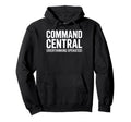Funny Overthinkers Command Central Hoodie - Custom Art Print for Adults - T-Shirt, Sweatshirt, Hoodie