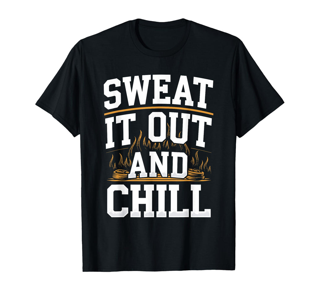 Infrared Sauna Sweat Therapy Spa Day T-Shirt - Minimalist Print Unisex - T-Shirt, Sweatshirt, Hoodie