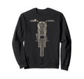 Trendy Motorcycle V2 Sweatshirt - Unique Graphic Men Women - T-Shirt, Sweatshirt, Hoodie