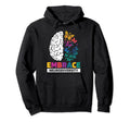 Embrace Neurodiversity Autism Adhd Hoodie - Casual Everyday Wear Men Women - T-Shirt, Sweatshirt, Hoodie
