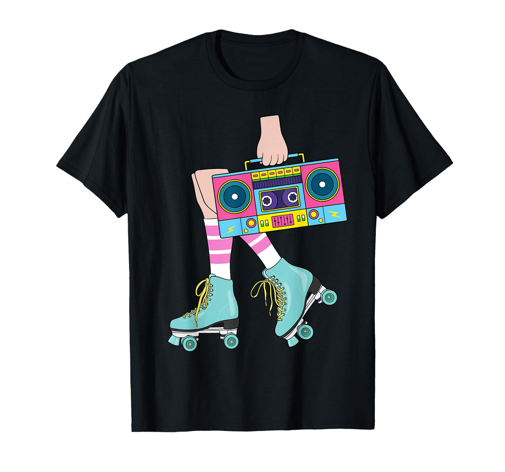 Roller Skating 80S Roller Funny T-Shirt - Casual Everyday Wear Unisex - T-Shirt, Sweatshirt, Hoodie