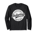 Indoorsy Selectively Social T-Shirt - Fun Novelty Design Men Women - T-Shirt, Sweatshirt, Hoodie