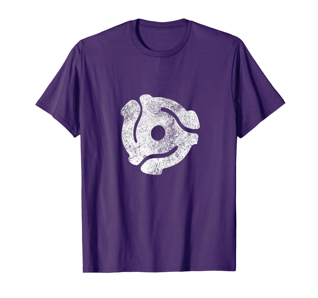 Dj 45 Rpm Adapter Turntable T-Shirt - Casual Everyday Wear for Adults - T-Shirt, Sweatshirt, Hoodie