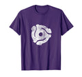 Dj 45 Rpm Adapter Turntable T-Shirt - Casual Everyday Wear for Adults - T-Shirt, Sweatshirt, Hoodie