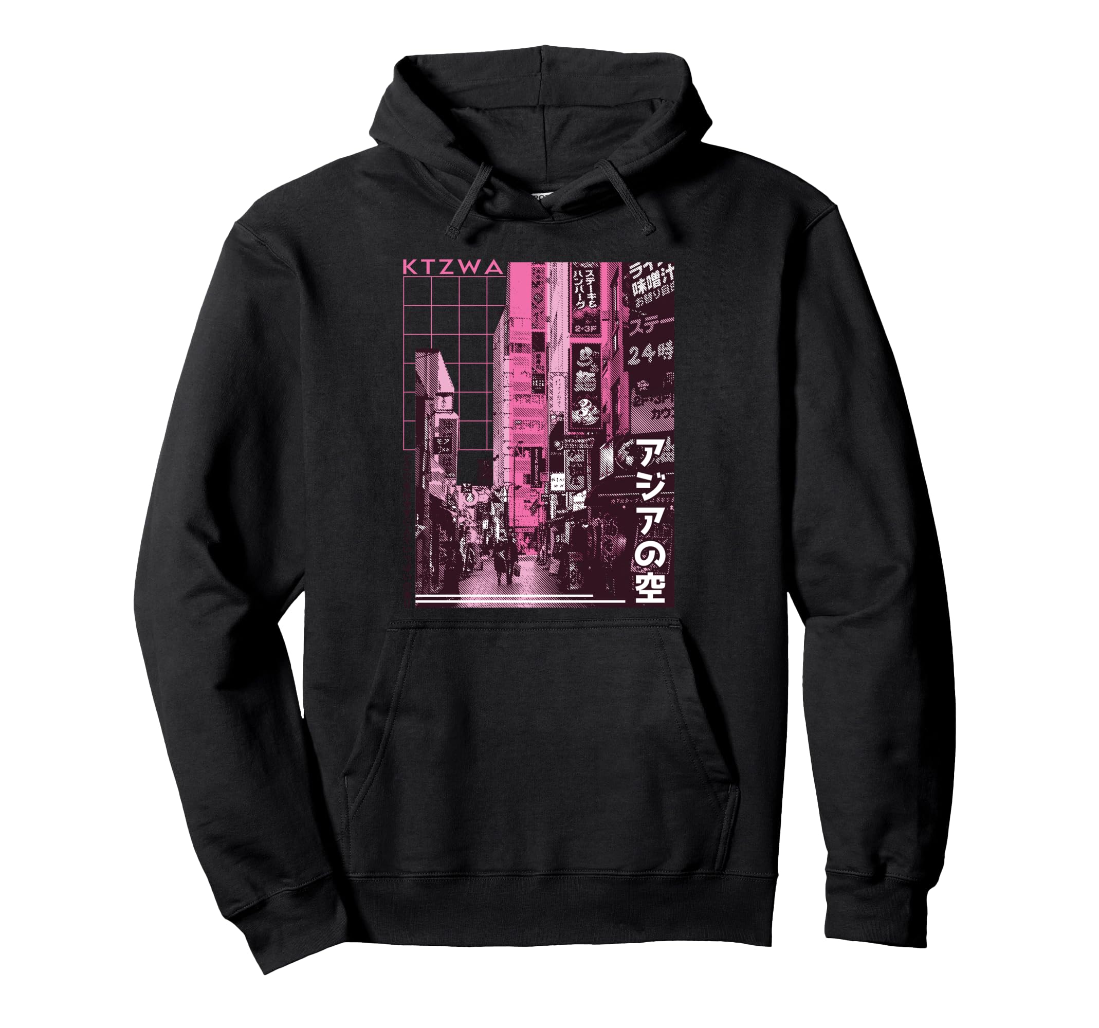 Japanese Aesthetic Streetwear Kanji Hoodie - Novelty Apparel Men Women - T-Shirt, Sweatshirt, Hoodie