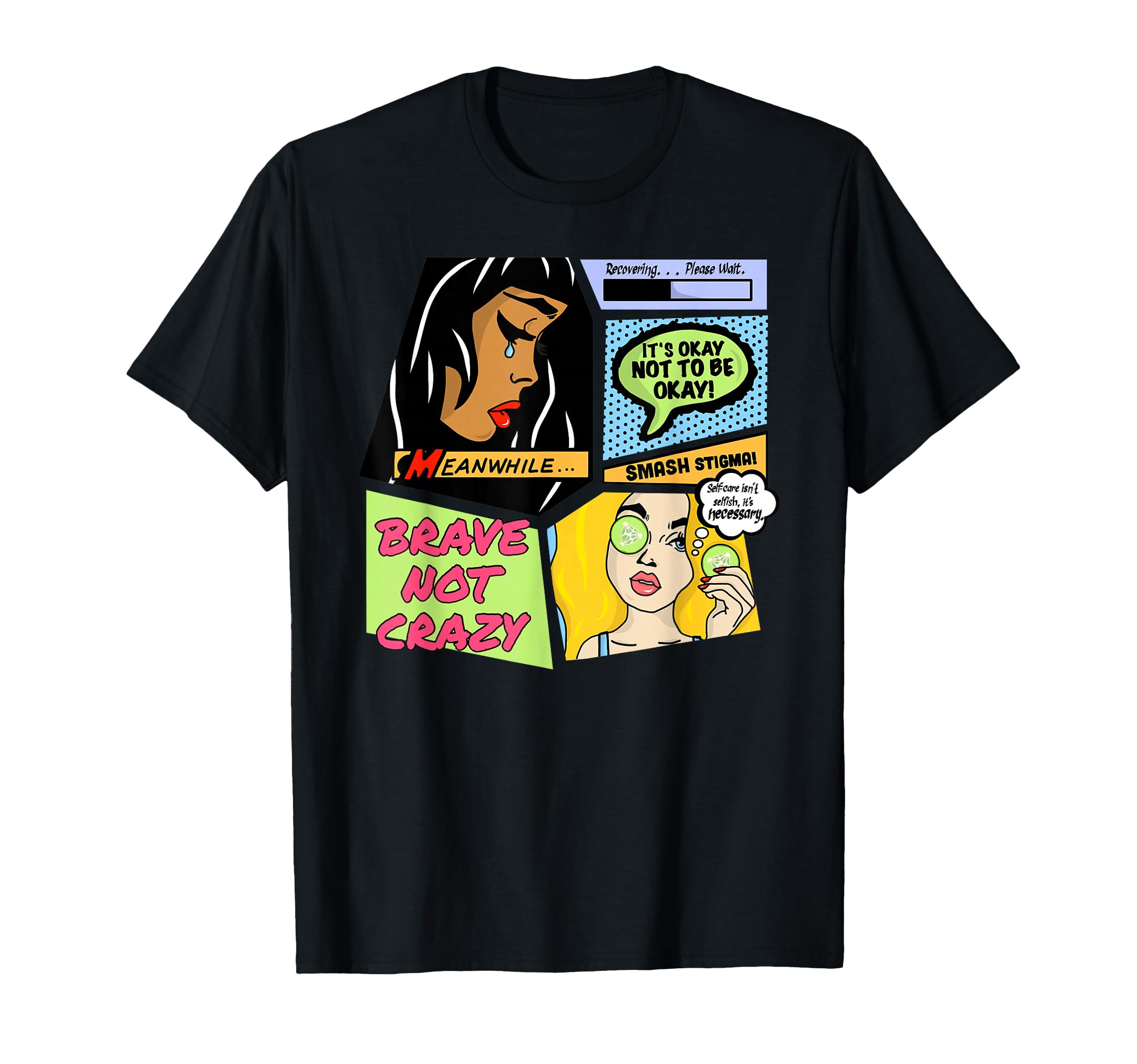 Neurodivergent Neurospicy Comic T-Shirt - Minimalist Print for Adults - T-Shirt, Sweatshirt, Hoodie