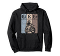 Biker Periodic Table Elements Hoodie - Fun Novelty Design Men Women - T-Shirt, Sweatshirt, Hoodie