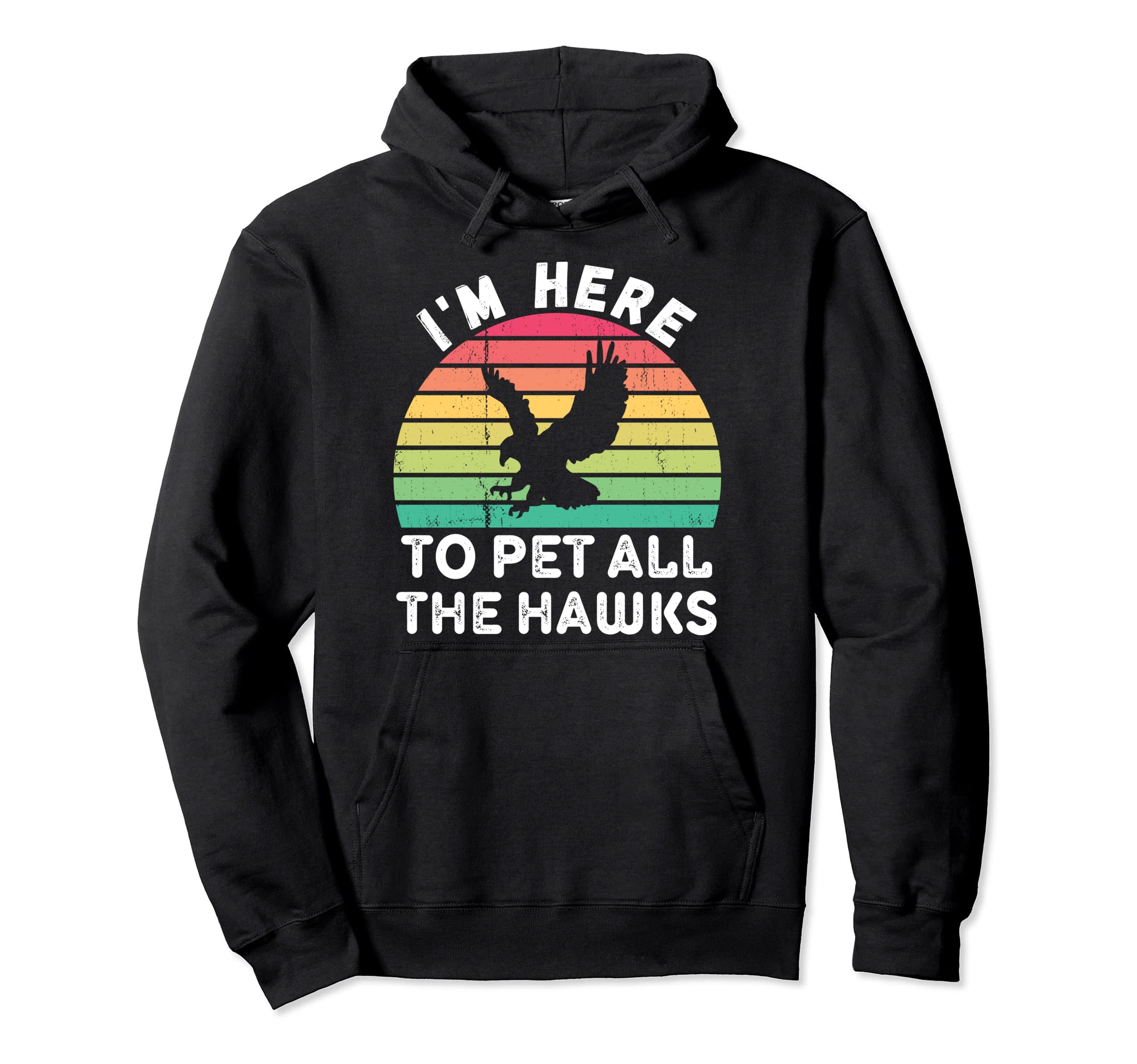 Hawk Lover Funny Hawks Owner Sunset Hoodie - Custom Art Print Men Women - T-Shirt, Sweatshirt, Hoodie