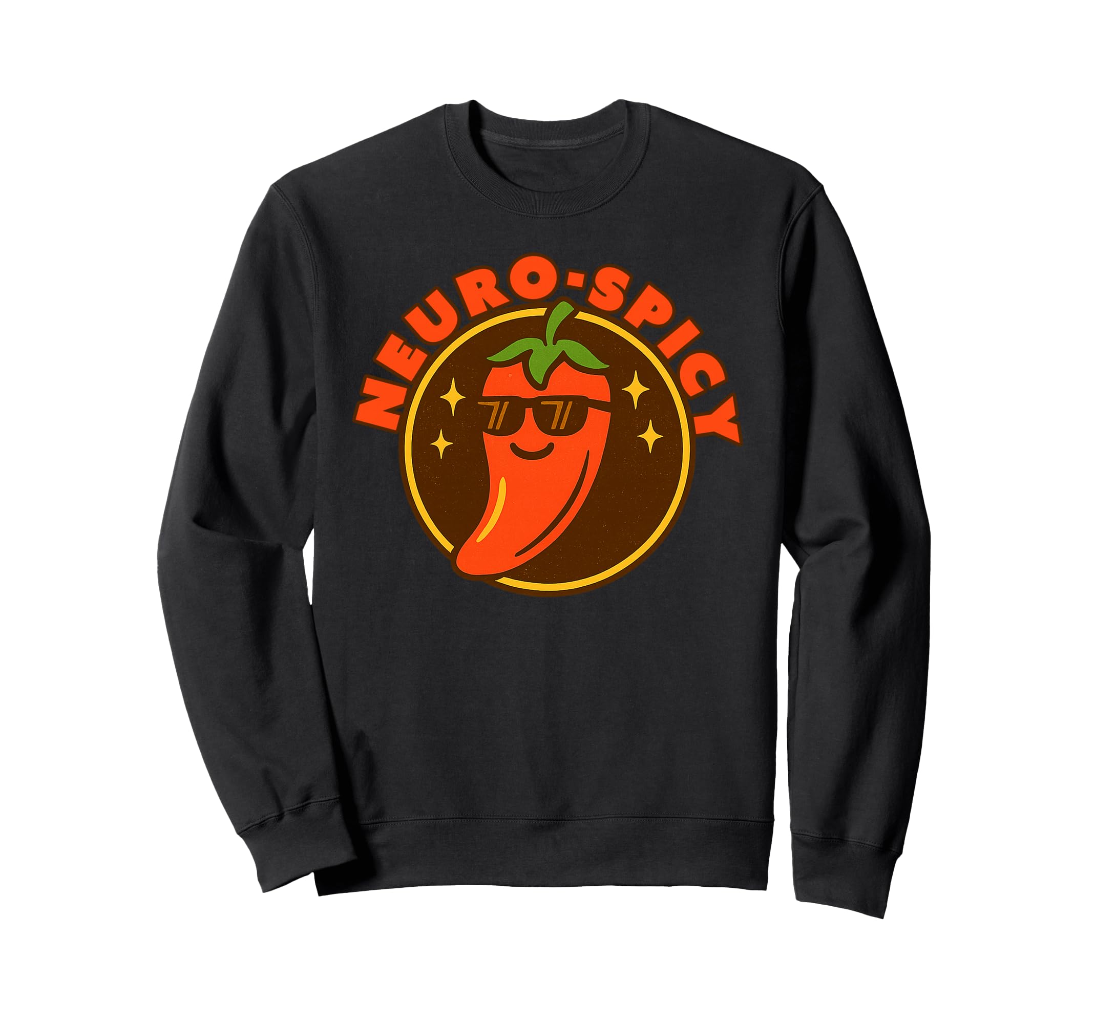 Neuro Spicy Pepper Autism Adhd Sweatshirt - Aesthetic Graphic for Adults - T-Shirt, Sweatshirt, Hoodie