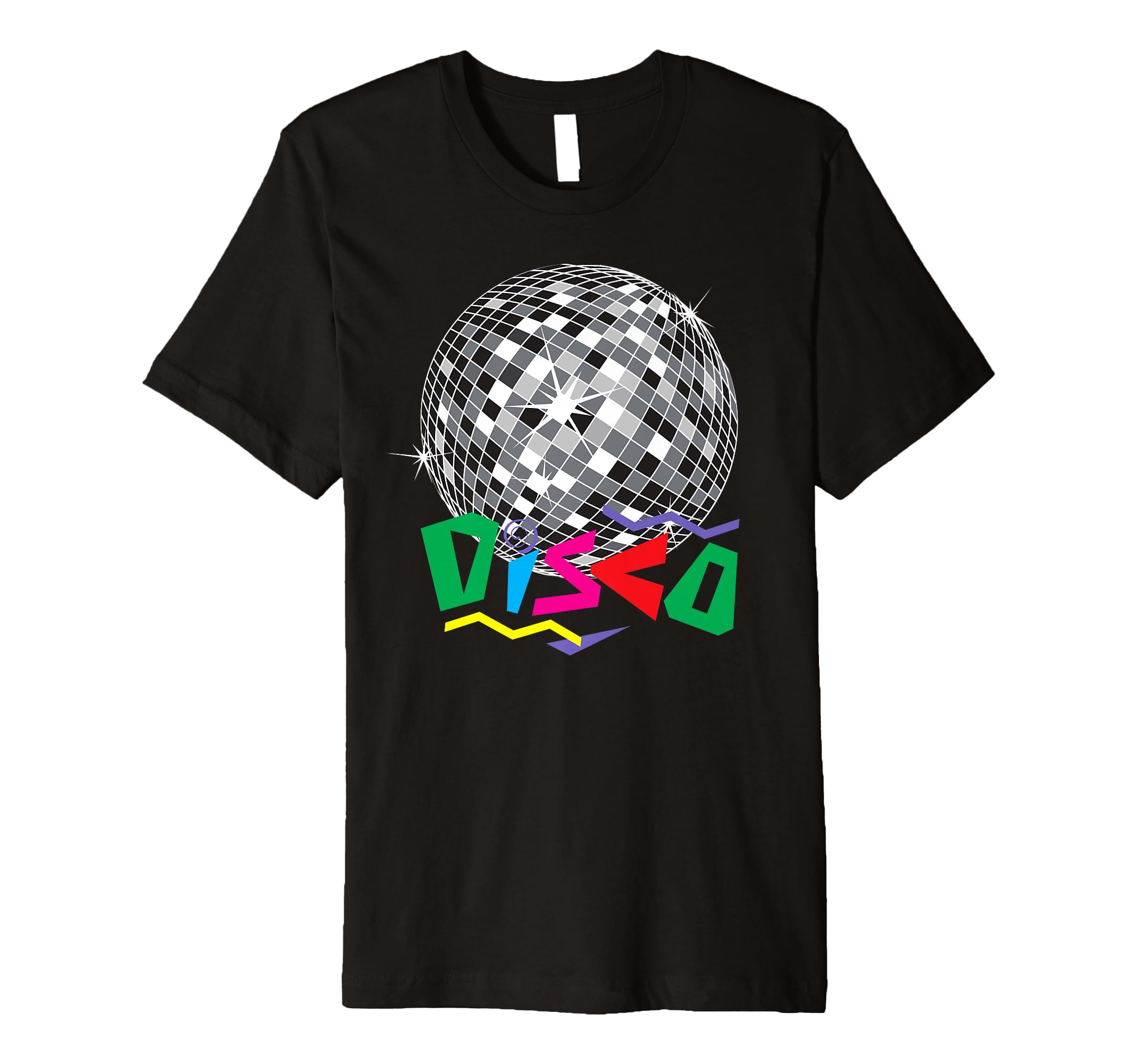 Disco Ball Music Dancing 70S 80S T-Shirt - Aesthetic Graphic Unisex - T-Shirt, Sweatshirt, Hoodie