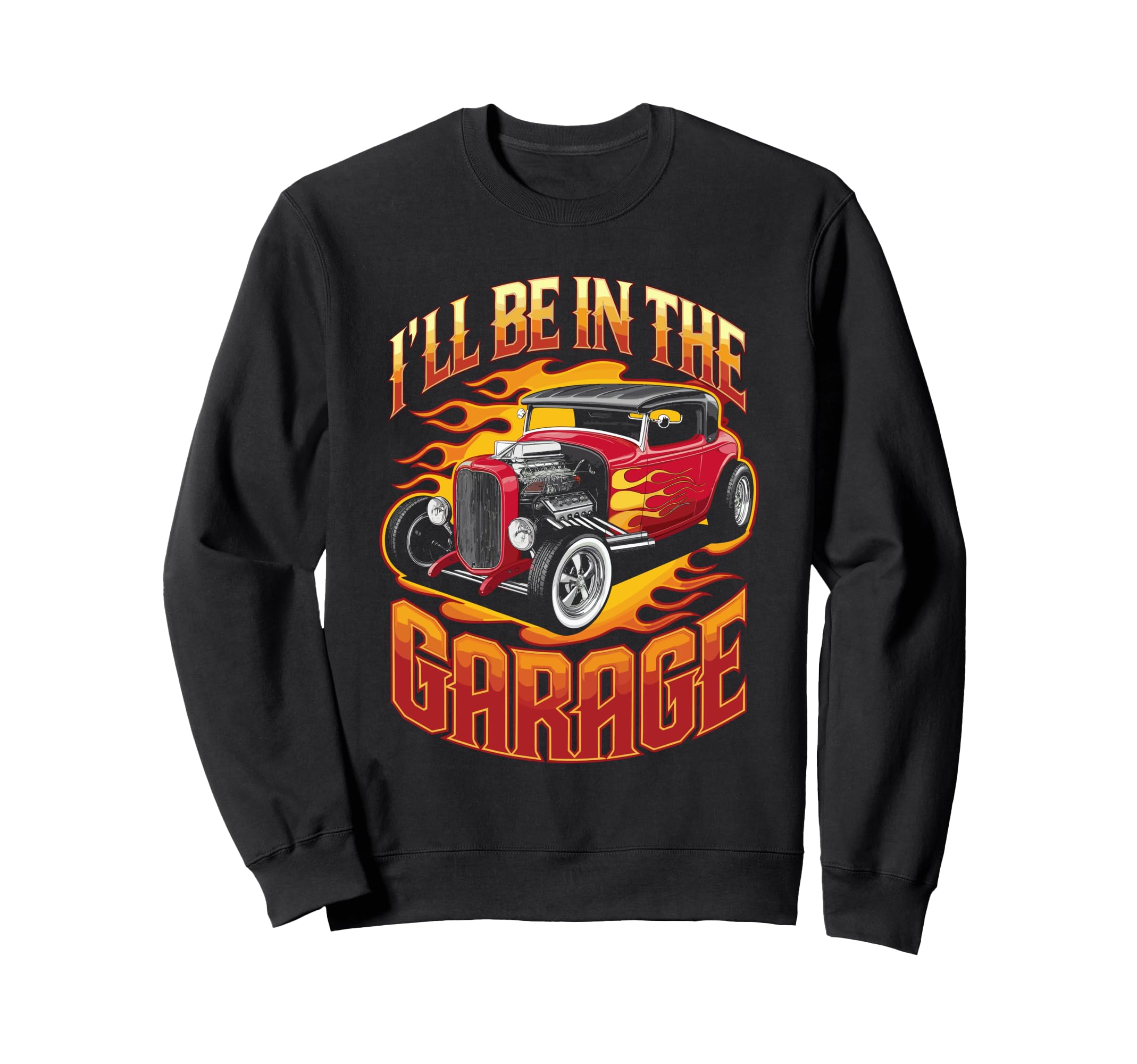 Cars Automobile Car Show Sweatshirt - Fun Novelty Design for Adults - T-Shirt, Sweatshirt, Hoodie
