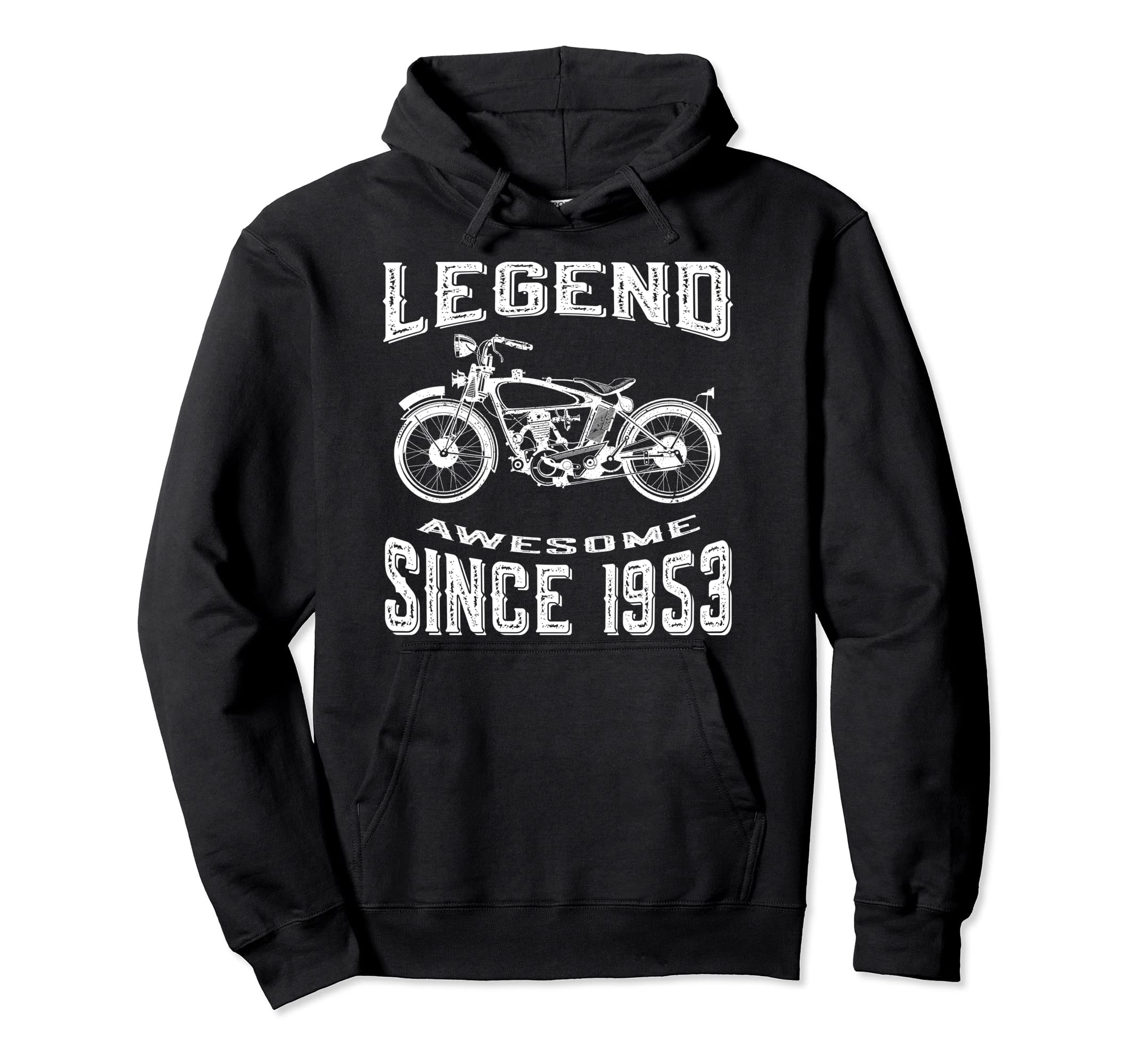 Legend Awesome Since 1953 70 Years Hoodie - Custom Art Print for Adults - T-Shirt, Sweatshirt, Hoodie