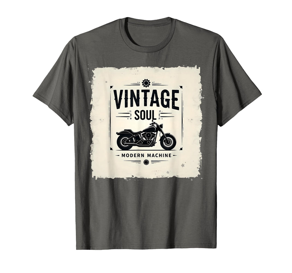 Soul Modern Machine Motorcycle T-Shirt - Graphic Print Unisex - T-Shirt, Sweatshirt, Hoodie