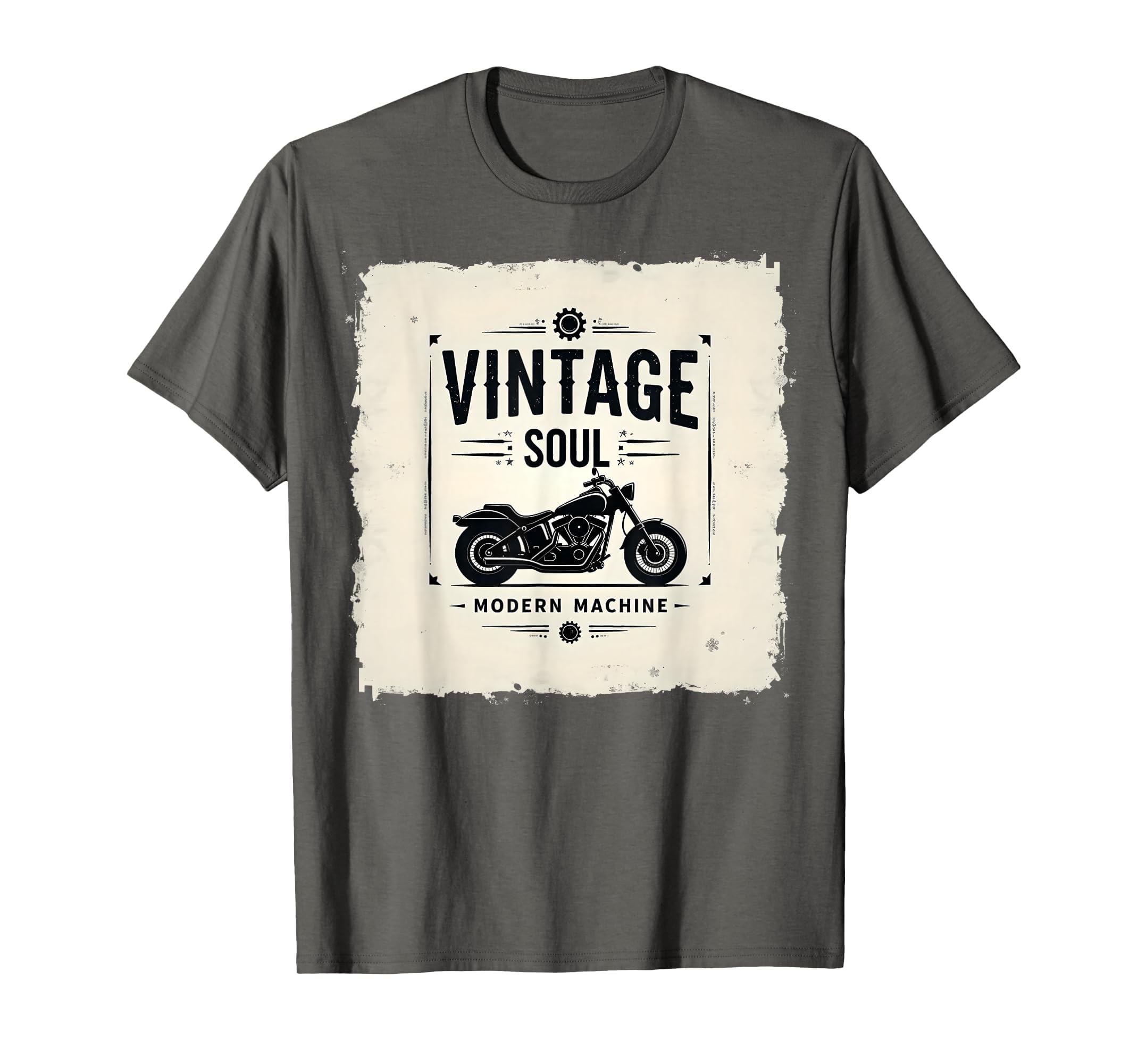 Soul Modern Machine Motorcycle T-Shirt - Graphic Print Unisex - T-Shirt, Sweatshirt, Hoodie