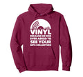Vinyl Lp Record Vinyl Disc Hoodie - Novelty Apparel Men Women - T-Shirt, Sweatshirt, Hoodie