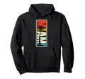 Miami Sunset Palm Tree Hoodie - Minimalist Print Men Women - T-Shirt, Sweatshirt, Hoodie
