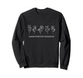 Grow Positive Thoughts Positive Acts Sweatshirt - Graphic Print Men Women - T-Shirt, Sweatshirt, Hoodie
