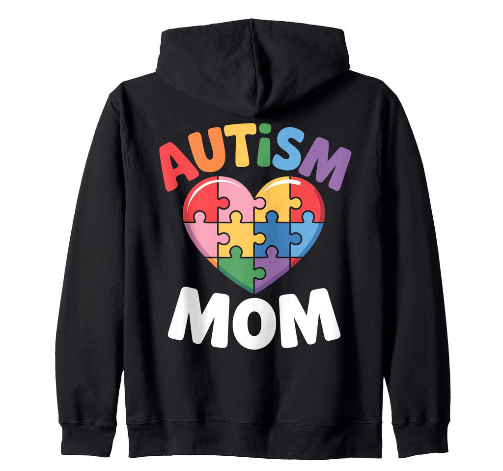 Autism Mom Autism Dad Family Sweatshirt - Casual Everyday Wear for Adults - T-Shirt, Sweatshirt, Hoodie