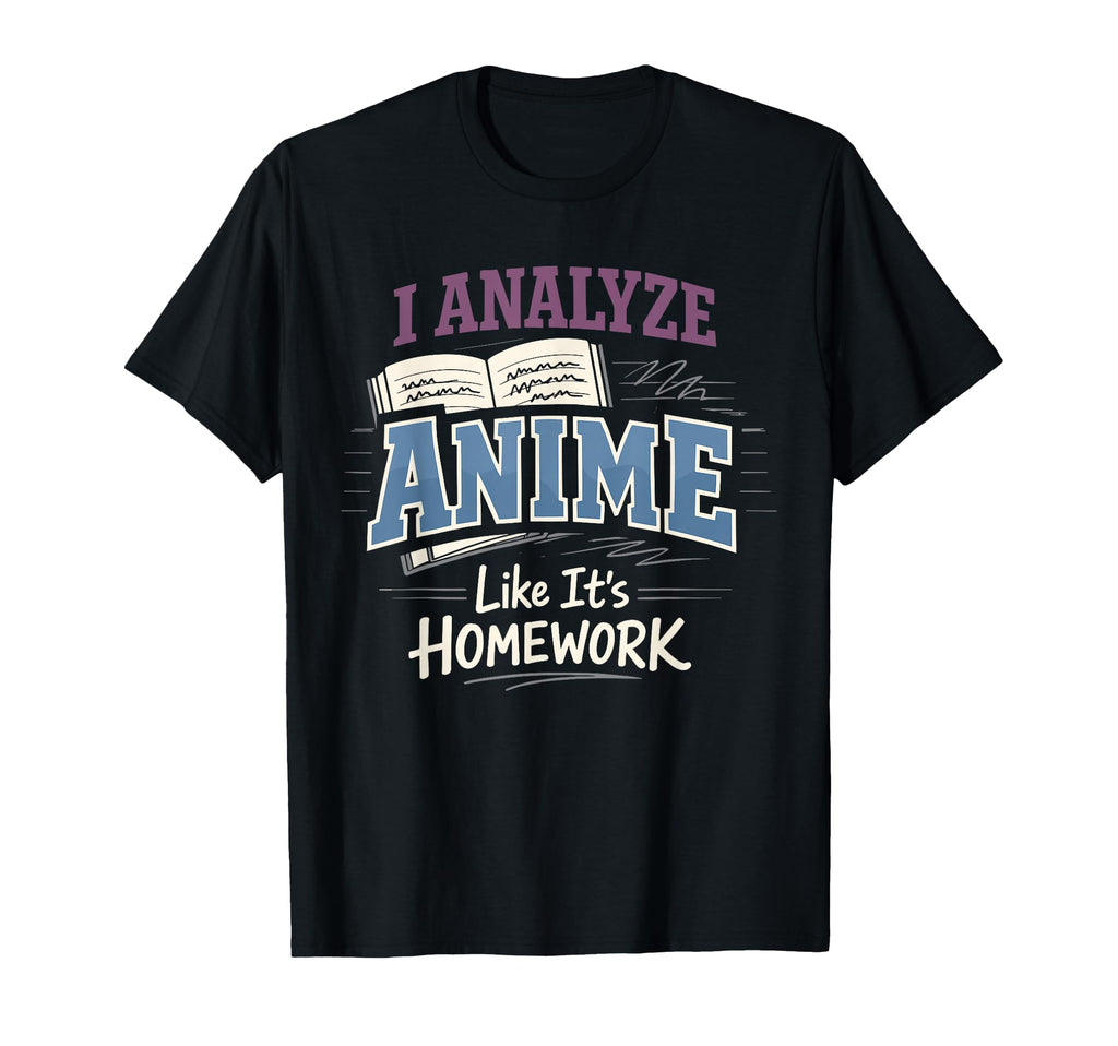 Anime Anxiety Overthinking Weeb T-Shirt - Streetwear Style for Adults - T-Shirt, Sweatshirt, Hoodie