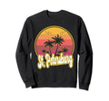 St Petersburg Florida Beach Sunset Sweatshirt - Casual Everyday Wear Unisex - T-Shirt, Sweatshirt, Hoodie