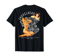 Shovelhead Pinup V Twin Engine 1966 T-Shirt - Graphic Print Unisex - T-Shirt, Sweatshirt, Hoodie