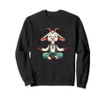 Meditation Goat Yoga Pose Relaxing Sweatshirt - Aesthetic Graphic Unisex - T-Shirt, Sweatshirt, Hoodie