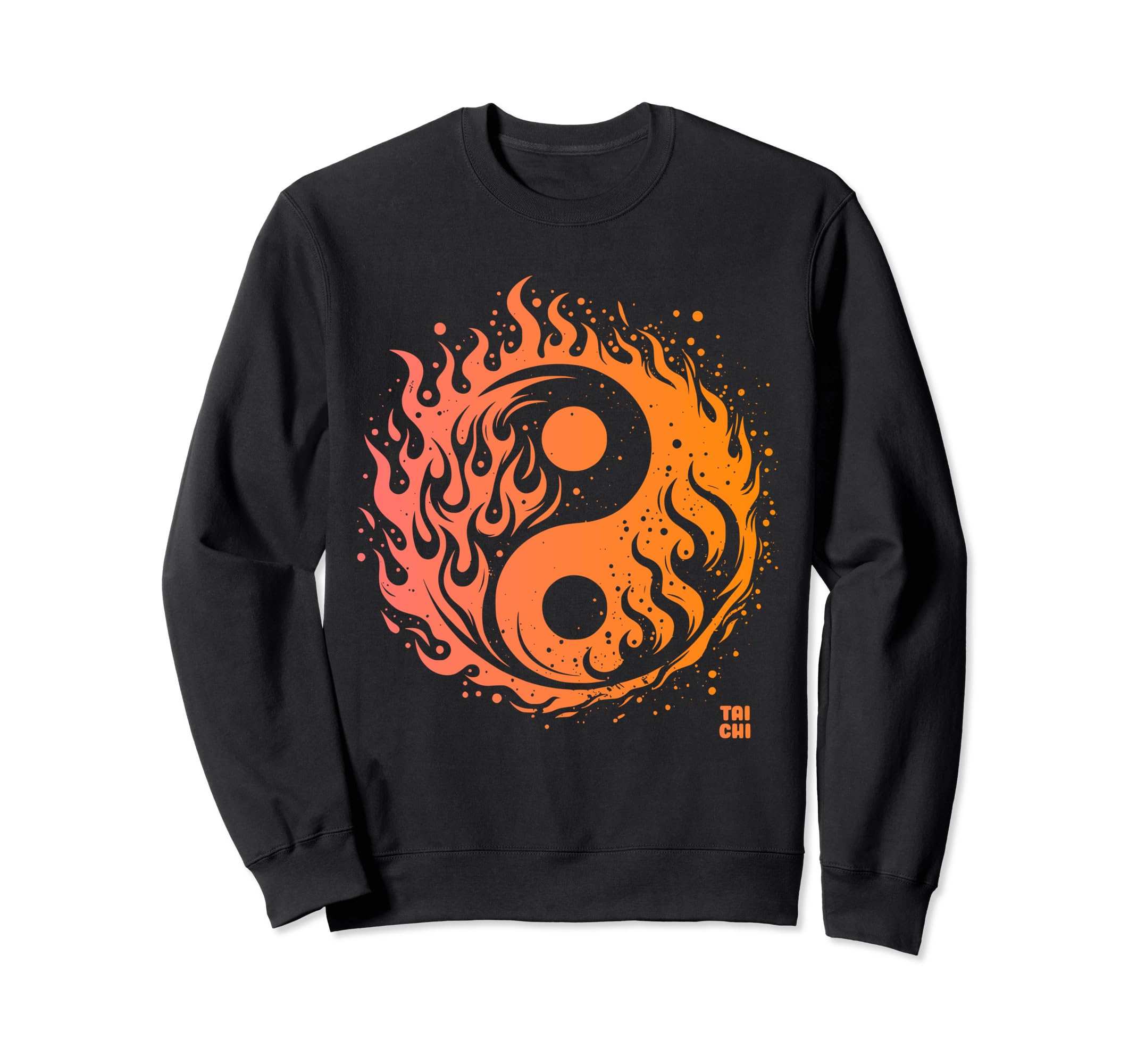 Ying Yang Tai Chi Balance Center Sweatshirt - Unique Graphic Unisex - T-Shirt, Sweatshirt, Hoodie