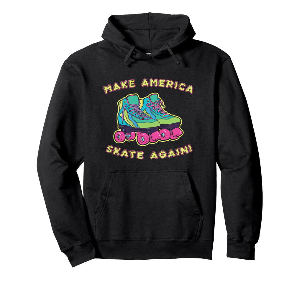 Funny Rollerskating Roller Skate Hoodie - Fun Novelty Design for Adults - T-Shirt, Sweatshirt, Hoodie