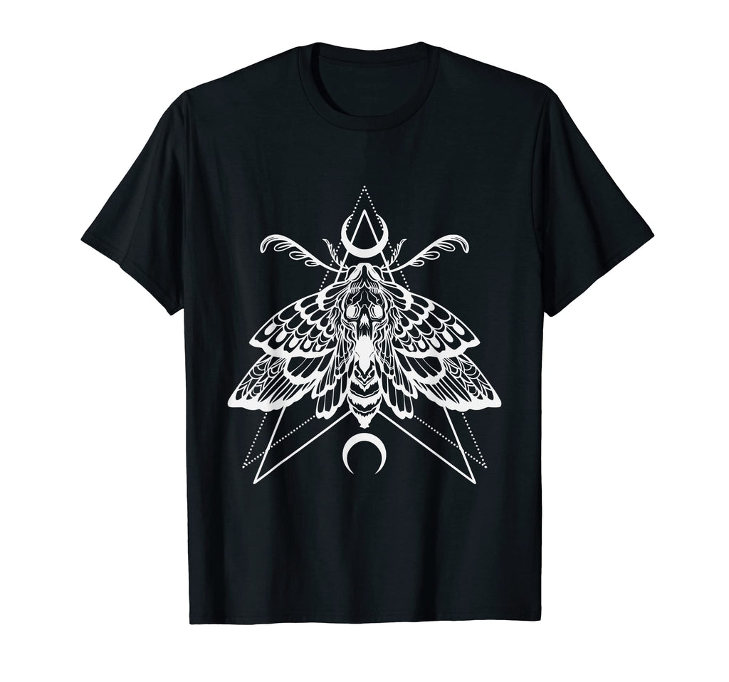 Beautiful Moth Goth Horror T-Shirt - Casual Everyday Wear Unisex - T-Shirt, Sweatshirt, Hoodie