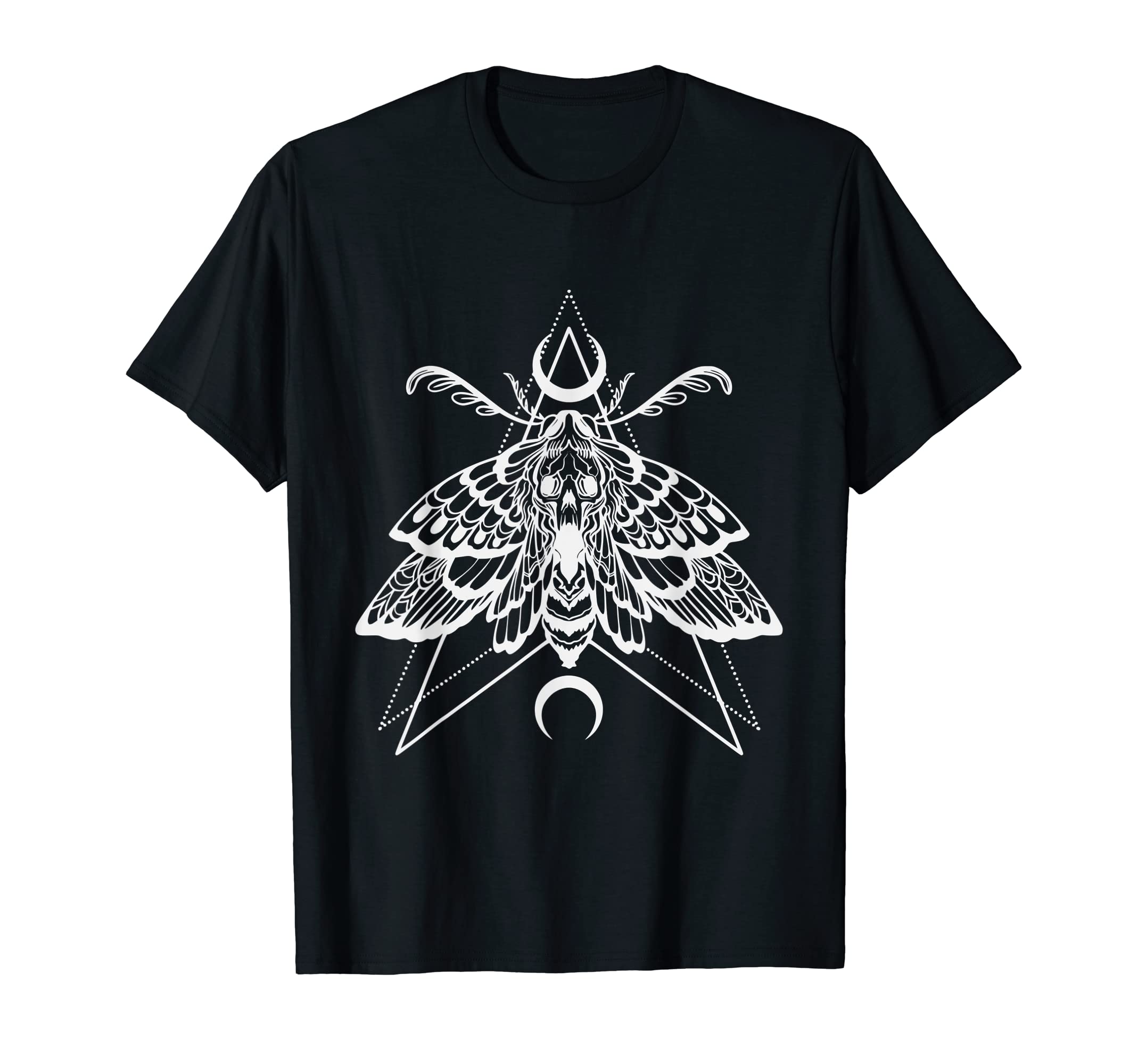 Beautiful Moth Goth Horror T-Shirt - Casual Everyday Wear Unisex - T-Shirt, Sweatshirt, Hoodie