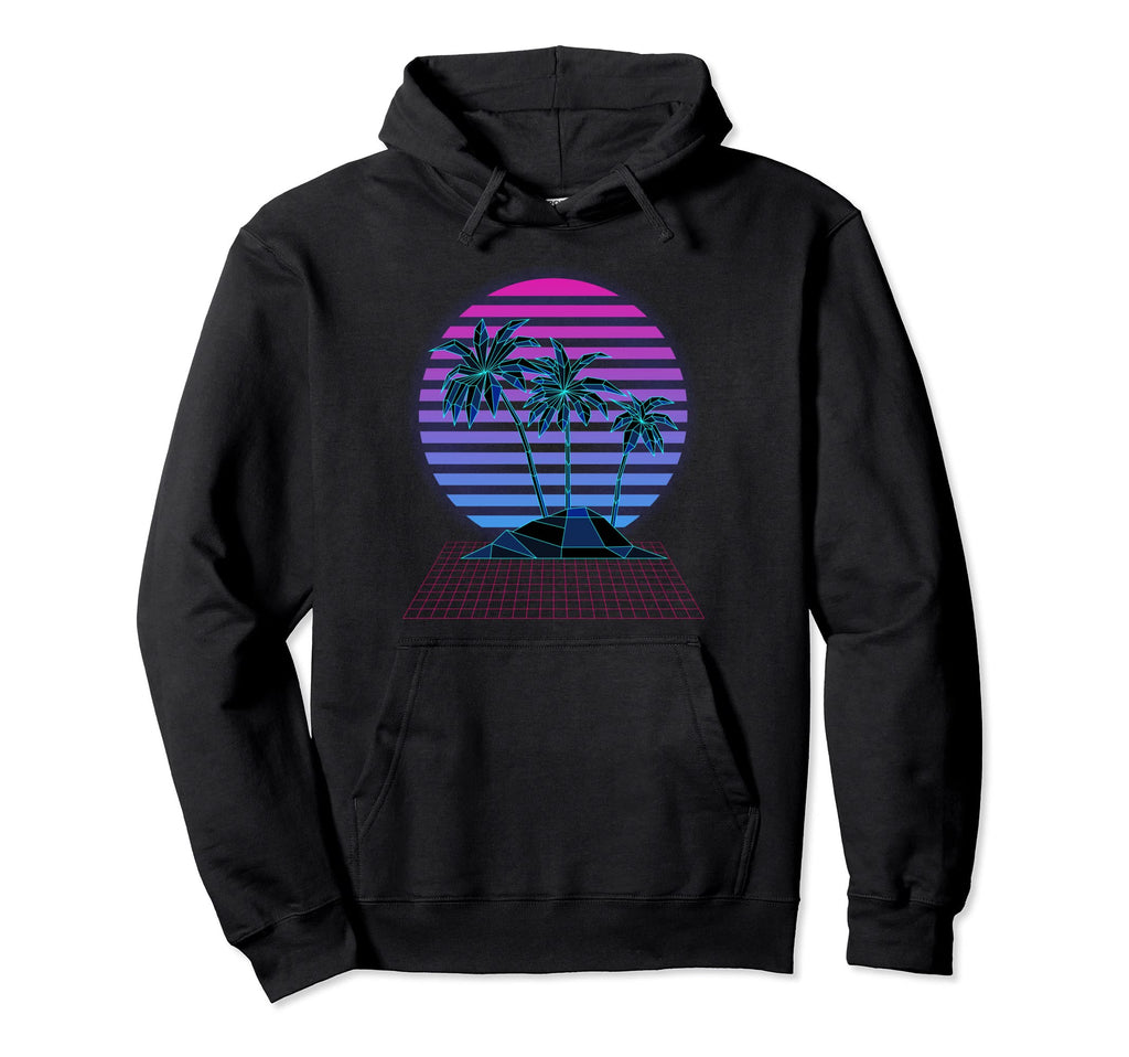 Vaporwave Aesthetic Japanese 80S Hoodie - Casual Everyday Wear Men Women - T-Shirt, Sweatshirt, Hoodie