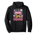 Spa Squad Self Care Weekend Crew Matching Hoodie - Graphic Print Unisex - T-Shirt, Sweatshirt, Hoodie