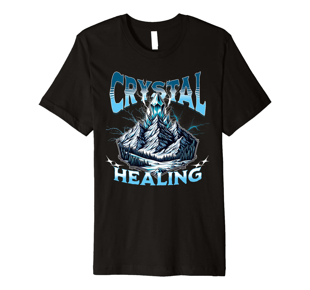 Crystals Healing S Energizing Crystals S T-Shirt - Novelty Apparel Unisex - T-Shirt, Sweatshirt, Hoodie