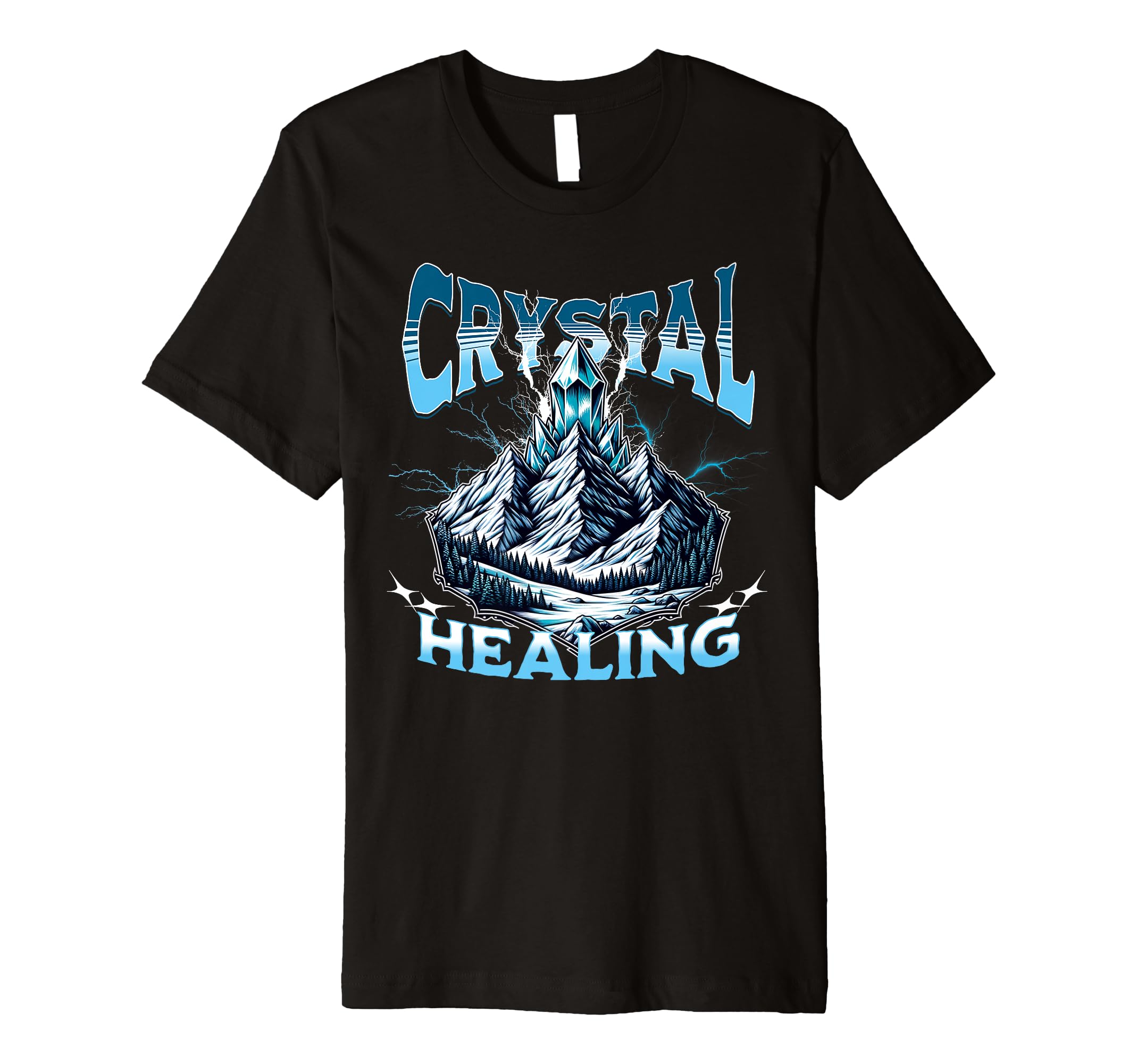 Crystals Healing S Energizing Crystals S T-Shirt - Novelty Apparel Unisex - T-Shirt, Sweatshirt, Hoodie