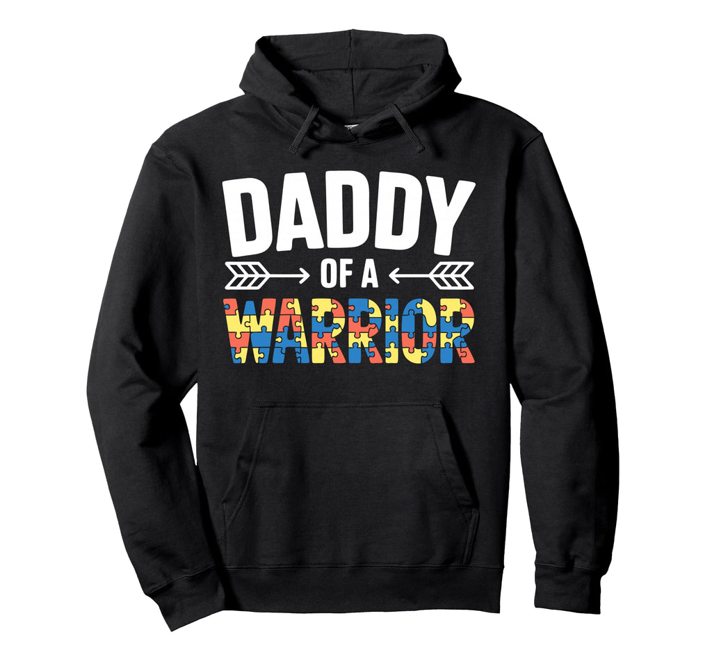 Father Autism Dad Autistic Child Family Hoodie - Minimalist Print Unisex - T-Shirt, Sweatshirt, Hoodie