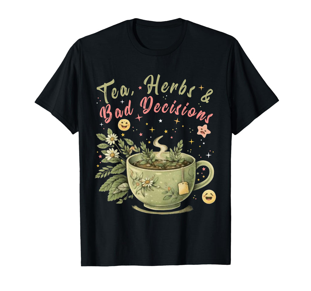 Funny Wellness Vibes Aesthetic Tea T-Shirt - Unique Graphic Men Women - T-Shirt, Sweatshirt, Hoodie