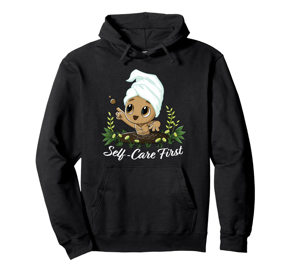 Marvel Super Heroes Groot Self Care Hoodie - Unique Graphic Men Women - T-Shirt, Sweatshirt, Hoodie