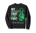 Green Ribbon Mother Mental Sweatshirt - Fun Novelty Design Men Women - T-Shirt, Sweatshirt, Hoodie