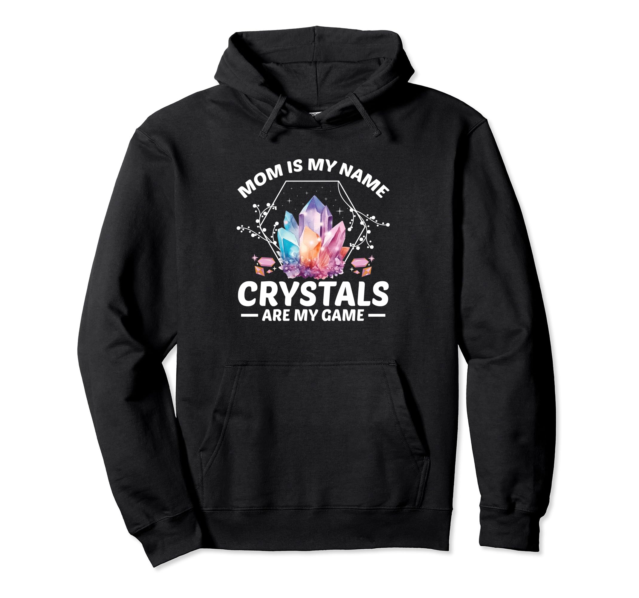 Funny Gemstone Chakra Healer Spiritual Hoodie - Novelty Apparel Men Women - T-Shirt, Sweatshirt, Hoodie